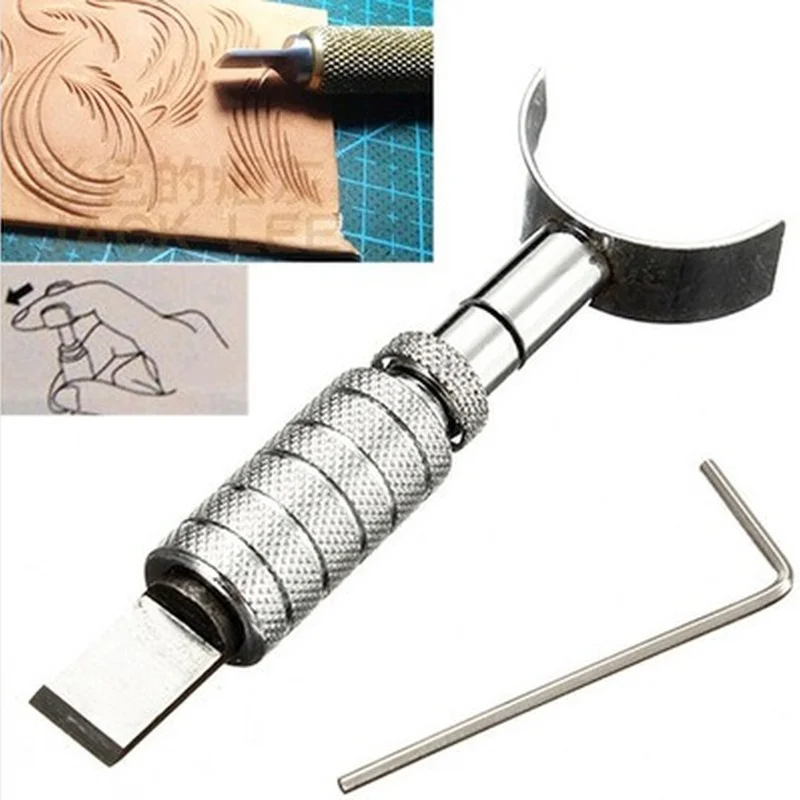 Adjustable Rotating Carving Knife Blade Leather Carving Swivel Knife Blade Tool Set DIY Handmade Leather Tools Leather Craft
Adjustable Rotating Carving Knife Blade Leather Carving Swivel Knife Blade Tool Set DIY Handmade Leather Tools Leather Craft
