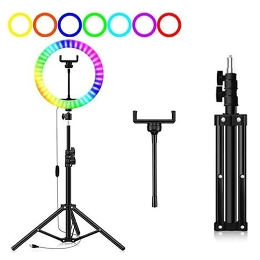 Portable Universal Ring Fill Light Multifunction Storage LED Ring Light Selfie Shooting RGB Folding Fill Light
Portable Universal Ring Fill Light Multifunction Storage LED Ring Light Selfie Shooting RGB Folding Fill Light