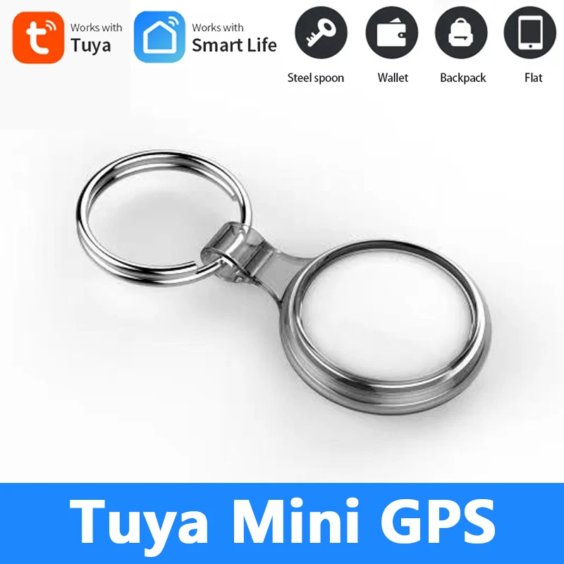 

Tuya Mini Anti Lost Alarm Wallet KeyFinder Smart Tag Tracer GPS Locator Keychain Pet ITag Tracker Key Finder Via Smart Life Hot