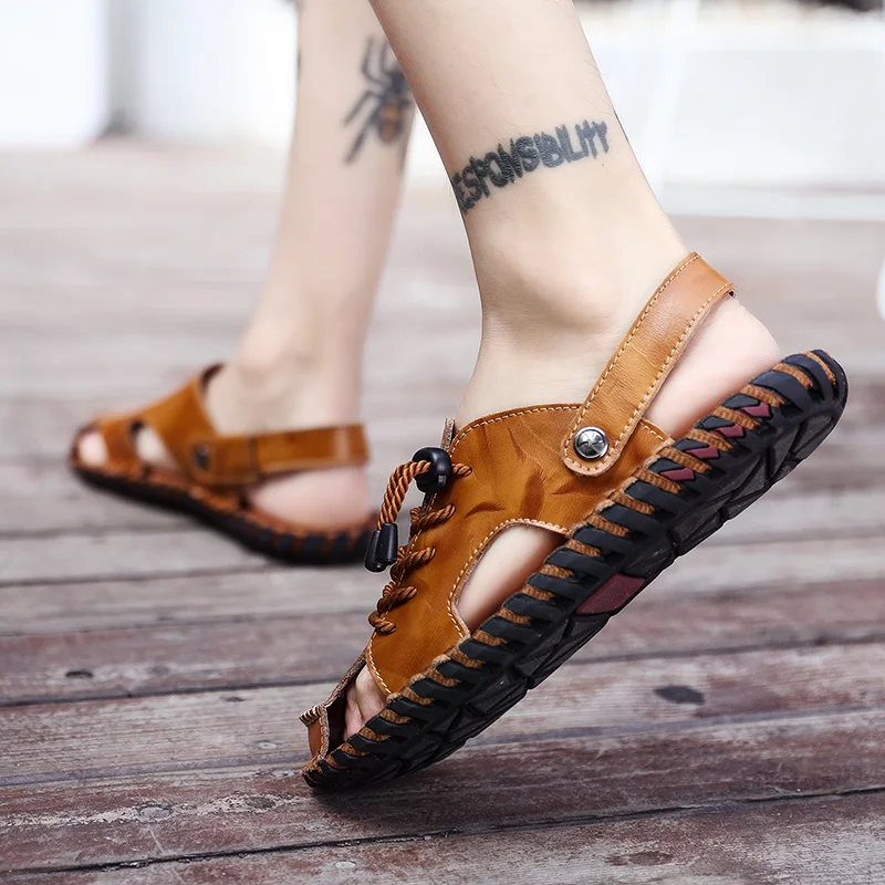Sandali Da Uomo Sandalias For Man Sandal Men Shoes Sandalia Rasteira Sandals Summer Leather Classic Roman Genuine
Sandali Da Uomo Sandalias For Man Sandal Men Shoes Sandalia Rasteira Sandals Summer Leather Classic Roman Genuine