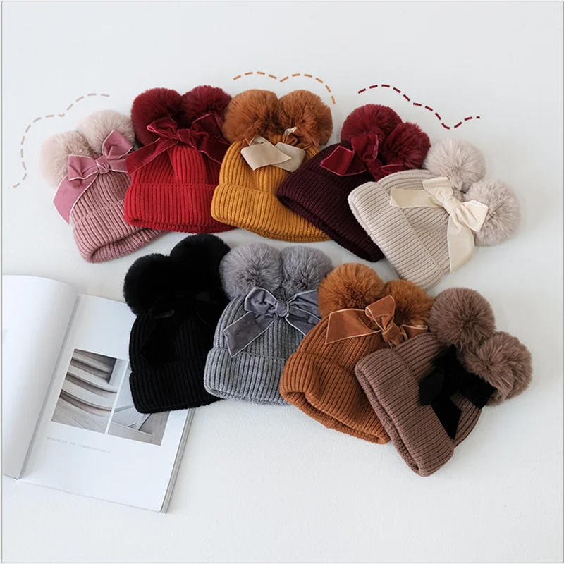 5 Colors Baby Girls Winter Knit Beanie Kids Warm Hat Faux Fur Pom Bobble Ski Skull Cap
5 Colors Baby Girls Winter Knit Beanie Kids Warm Hat Faux Fur Pom Bobble Ski Skull Cap