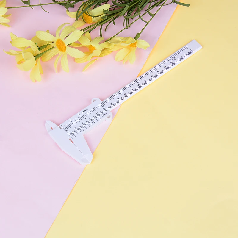150MM Plastic Tattoo Microblading Caliper Ruler Portable Eyebrow Measuring Vernier Caliper Permanent Makeup Measurement Tool
150MM Plastic Tattoo Microblading Caliper Ruler Portable Eyebrow Measuring Vernier Caliper Permanent Makeup Measurement Tool