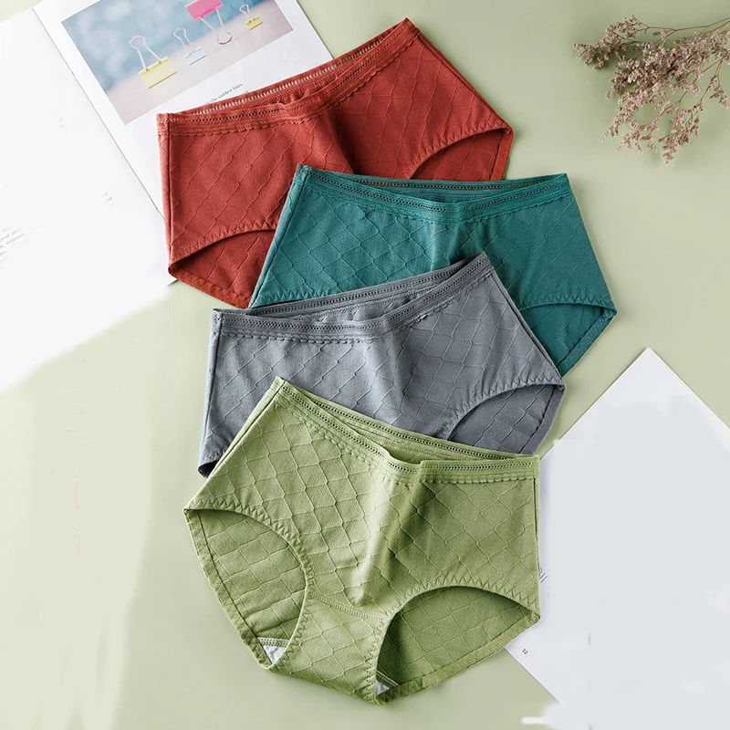 Women's Pure Cotton Panties Fashion Mid Waist Seamless Briefs for Women Graphite Antibacterial Intimates Lingerie Underwear
Women's Pure Cotton Panties Fashion Mid Waist Seamless Briefs for Women Graphite Antibacterial Intimates Lingerie Underwear