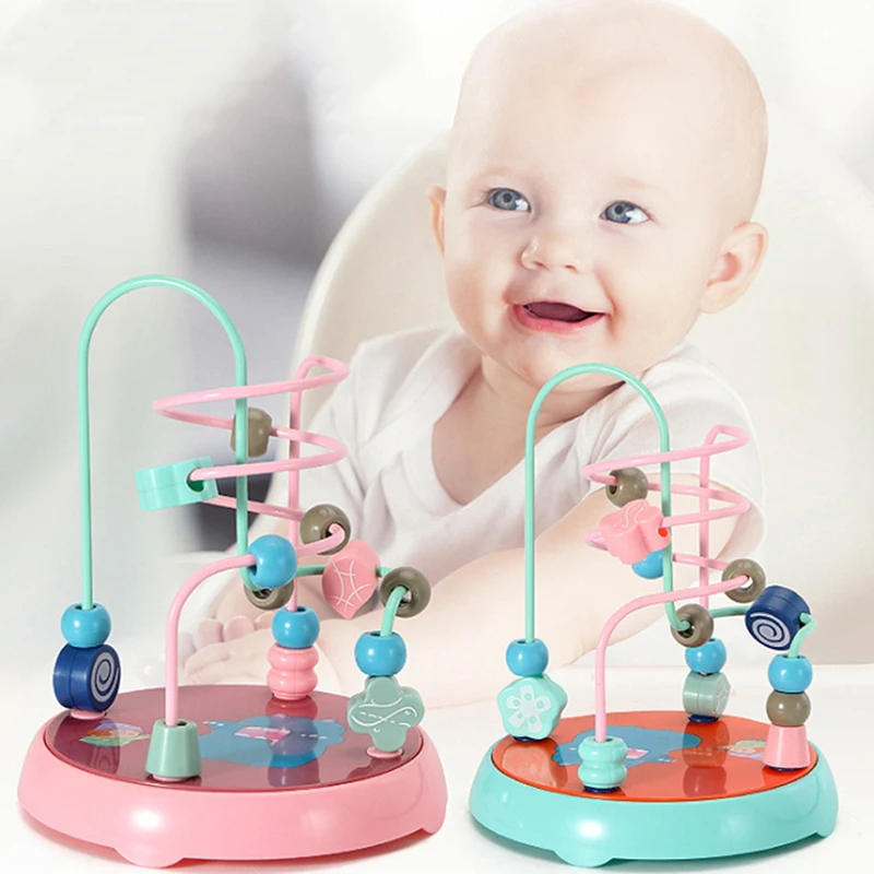 Baby Beads Toys Multicolor Wooden Mini Around Beads Wire Maze Toys Children Kids Educational Toy Infant Brinquedo
Baby Beads Toys Multicolor Wooden Mini Around Beads Wire Maze Toys Children Kids Educational Toy Infant Brinquedo