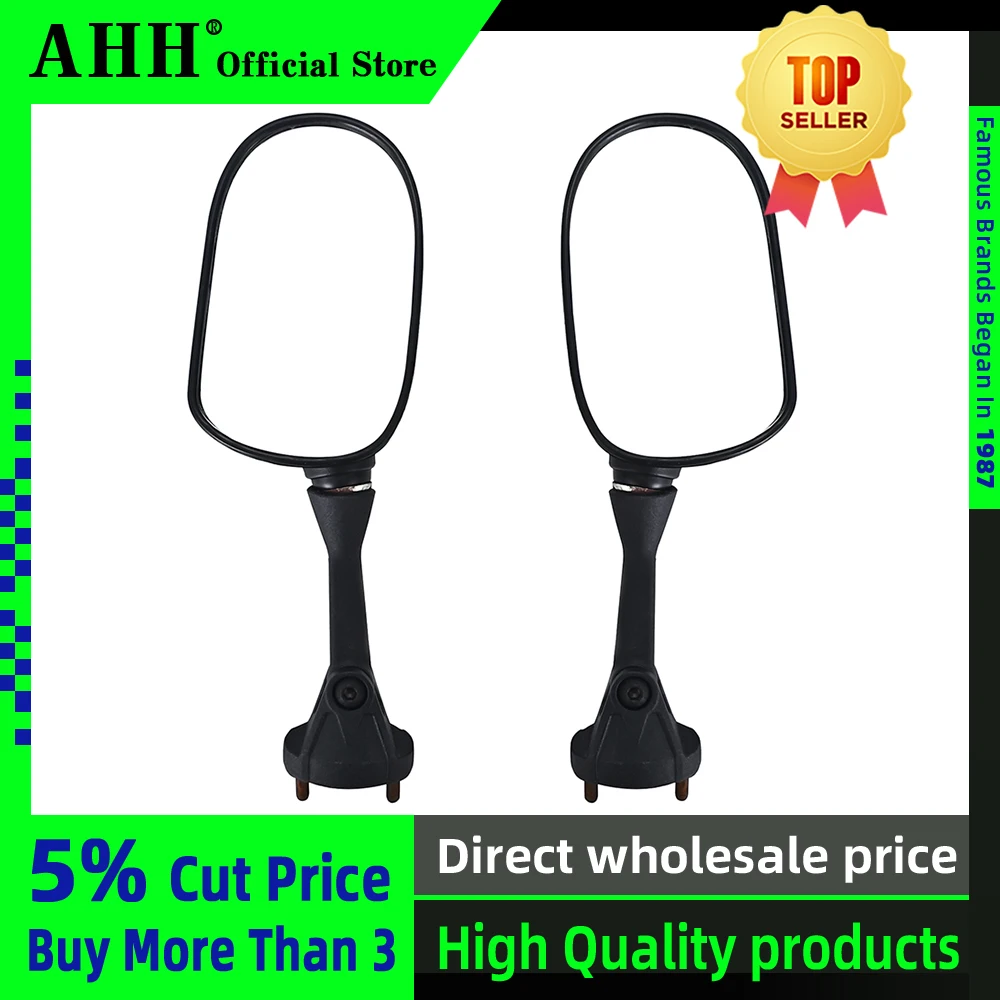 AHH Mirrors Rear View Mirror Inverted For Kawasaki ZX-6R 05 06 07 08 636 NINJA Motorcycle Accessories 
AHH Mirrors Rear View Mirror Inverted For Kawasaki ZX-6R 05 06 07 08 636 NINJA Motorcycle Accessories
