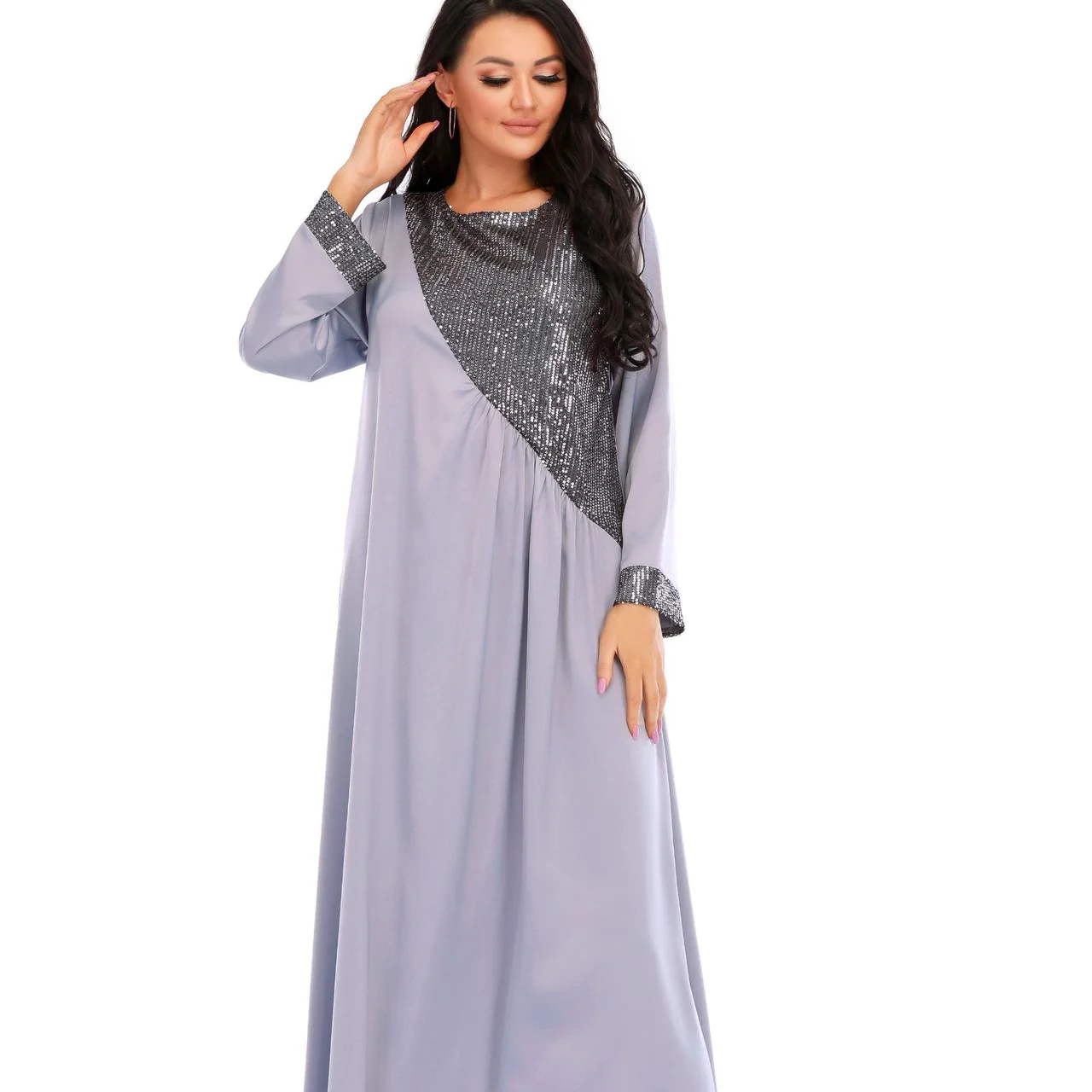 2021 New Muslim Middle East Dubai Turkey Leisure City Dress Fashion Temperament Muslim Women's Wear Abayas for Women Robe
2021 New Muslim Middle East Dubai Turkey Leisure City Dress Fashion Temperament Muslim Women's Wear Abayas for Women Robe