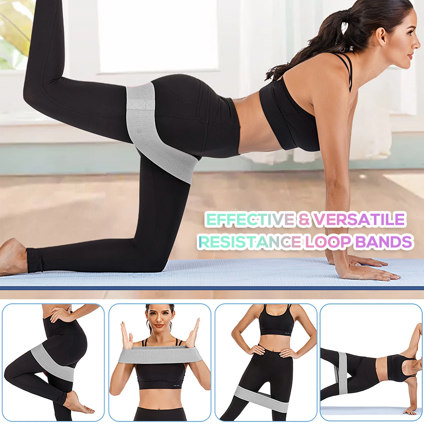 3 PCS Yoga Bands Exercise Bands Workout Sports Assist Bands Set for Home Fitness Stretching Training Resistance Bands Sets
3 PCS Yoga Bands Exercise Bands Workout Sports Assist Bands Set for Home Fitness Stretching Training Resistance Bands Sets
