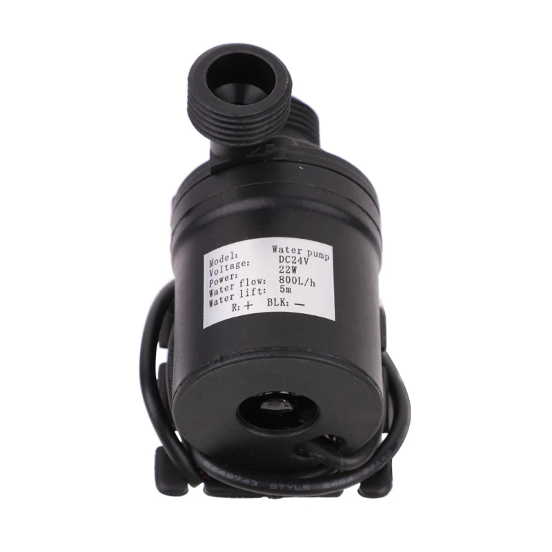 800L/H 5m DC 12V 24V Solar Brushless Motor Water Circulation Water Pump Submersibles Automation Modules
800L/H 5m DC 12V 24V Solar Brushless Motor Water Circulation Water Pump Submersibles Automation Modules