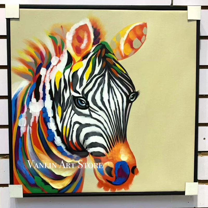 Холст ручной работы с животными, 60x60 см, фотообои для гостиной, спальни, ручная роспись, настенный Декор без рамки 
Холст ручной работы с животными, 60x60 см, фотообои для гостиной, спальни, ручная роспись, настенный Декор без рамки