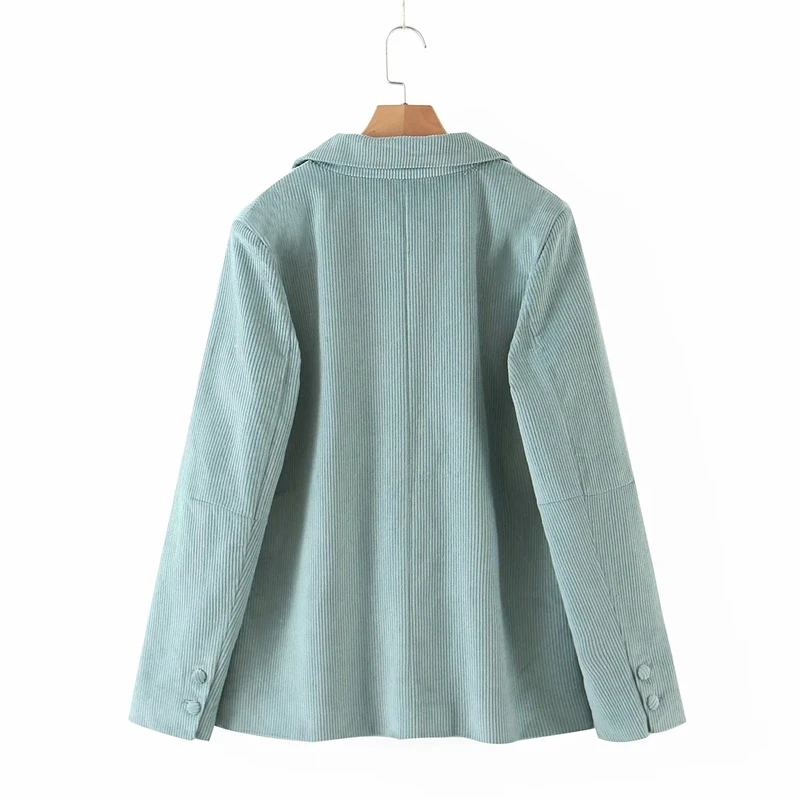 YOSICIL Solid Casual Corduroy Blazer Suit Autumn Spring Notched Elegant Blazer Women Single Button Ladies Tops Outerwear
YOSICIL Solid Casual Corduroy Blazer Suit Autumn Spring Notched Elegant Blazer Women Single Button Ladies Tops Outerwear