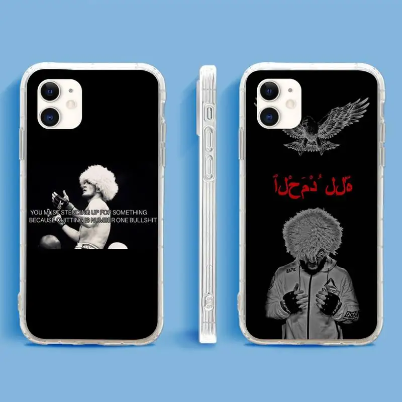 Habib Nurmagomedov Phone Case For iPhone 13 12 11Pro Max 11 XR XS Max X Mini 8 7 6 SE 2020 Soft Transparent Cover
Habib Nurmagomedov Phone Case For iPhone 13 12 11Pro Max 11 XR XS Max X Mini 8 7 6 SE 2020 Soft Transparent Cover