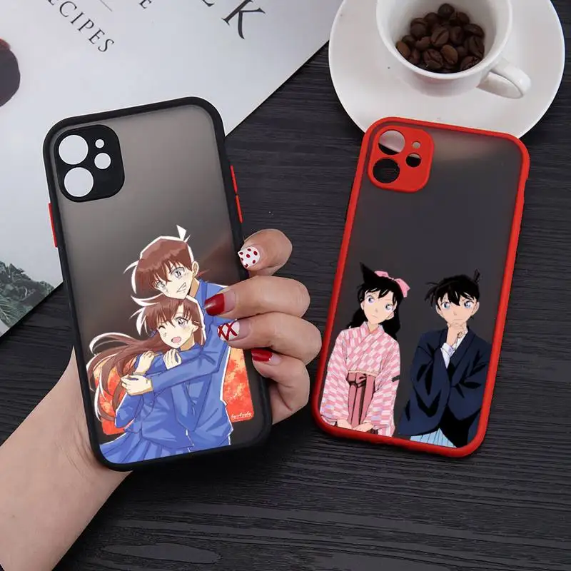 Detective Conan Japan anime Phone Case matte transparent For iphone 7 8 11 12 plus mini x xs xr pro max cover
Detective Conan Japan anime Phone Case matte transparent For iphone 7 8 11 12 plus mini x xs xr pro max cover