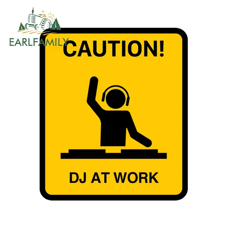 EARLFAMILY 13cm x 11.2cm for Dj At Work Funny Car Stickers Vinyl Car Wrap Decals Auto Windshield Trunk Waterproof Decoration
EARLFAMILY 13cm x 11.2cm for Dj At Work Funny Car Stickers Vinyl Car Wrap Decals Auto Windshield Trunk Waterproof Decoration