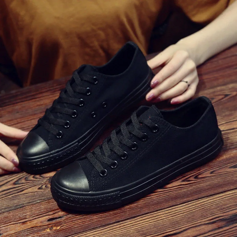2021 Women Canvas Lace-up Sneakers Female Fashion Shoes Casual Basic Flat Vulcanize Simplicity Sport Breathable Zapatillas Mujer 
2021 Women Canvas Lace-up Sneakers Female Fashion Shoes Casual Basic Flat Vulcanize Simplicity Sport Breathable Zapatillas Mujer