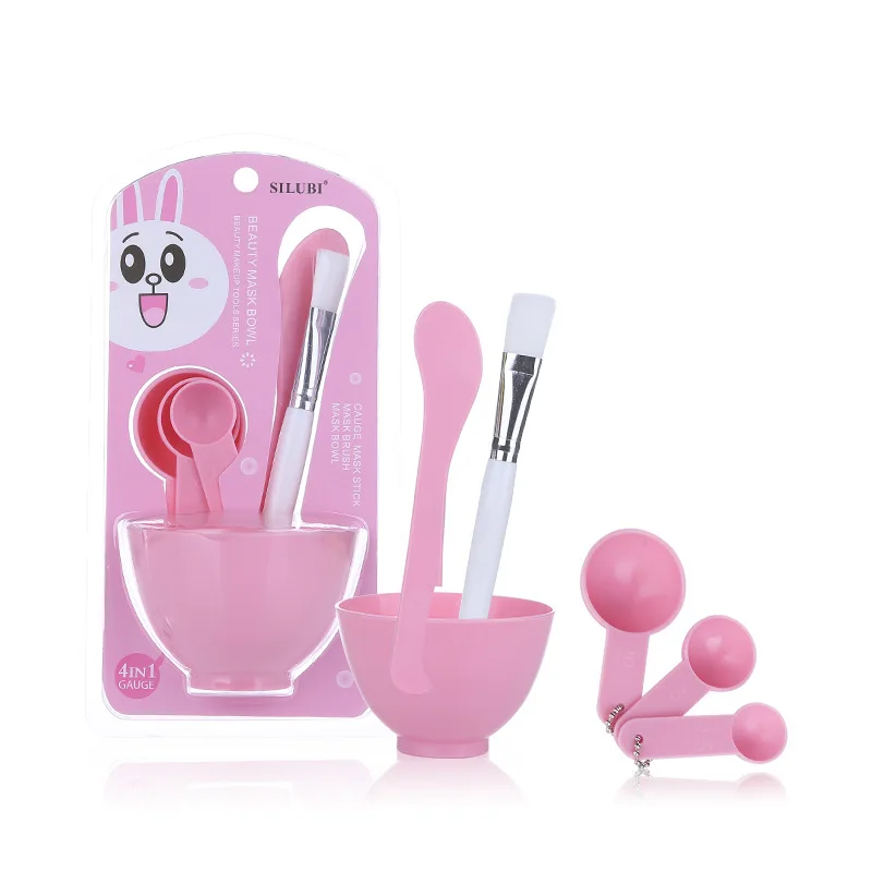 Beauty Tool Facemask Bowl Set Four-in-One Double Color Selectable DIY Facemask Mask Conditioning Bowl
Beauty Tool Facemask Bowl Set Four-in-One Double Color Selectable DIY Facemask Mask Conditioning Bowl