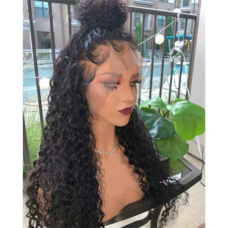 Lace Front Wig Natural Black Curly Synthetic Wig Heat Resistant Pre Plucked Natural Hairline With Baby Hair For Women
Lace Front Wig Natural Black Curly Synthetic Wig Heat Resistant Pre Plucked Natural Hairline With Baby Hair For Women