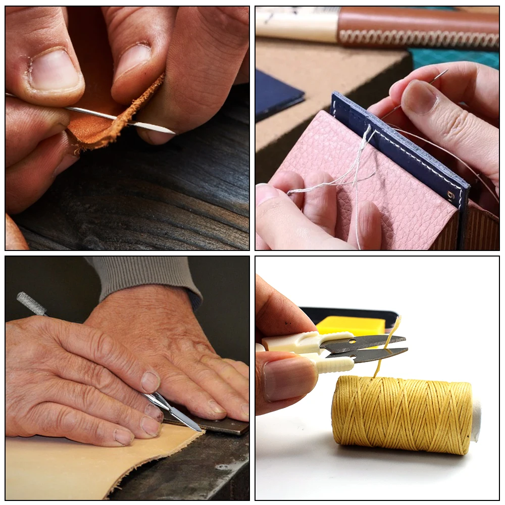 Professional 45Pcs Leather Craft Tools Kit Hand Sewing Stitching Punch Carving Work Saddle Leathercraft Accessories
Professional 45Pcs Leather Craft Tools Kit Hand Sewing Stitching Punch Carving Work Saddle Leathercraft Accessories