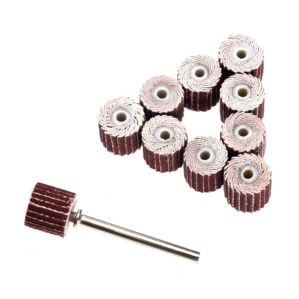 10PCS 10mm Accessories Set Grinding Wheel Head Sander Abrasive Tools Sandpaper Rust Removal Polishing Tools
10PCS 10mm Accessories Set Grinding Wheel Head Sander Abrasive Tools Sandpaper Rust Removal Polishing Tools
