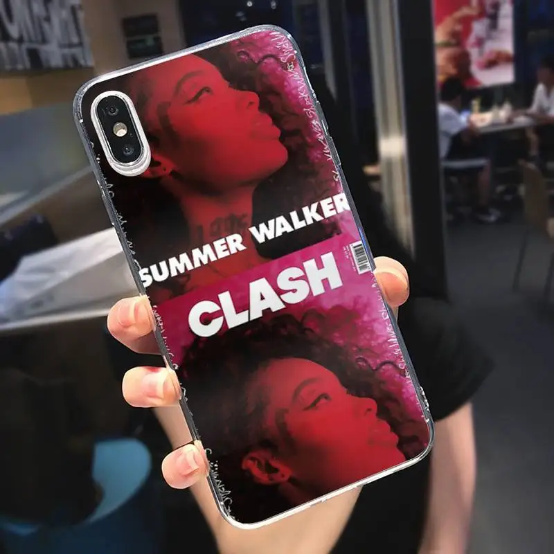Summer Walker Over It RNB Rapper Phone Case Transparent soft For iphone 5 5s 5c se 6 6s 7 8 11 12 plus mini x xs xr pro max
Summer Walker Over It RNB Rapper Phone Case Transparent soft For iphone 5 5s 5c se 6 6s 7 8 11 12 plus mini x xs xr pro max