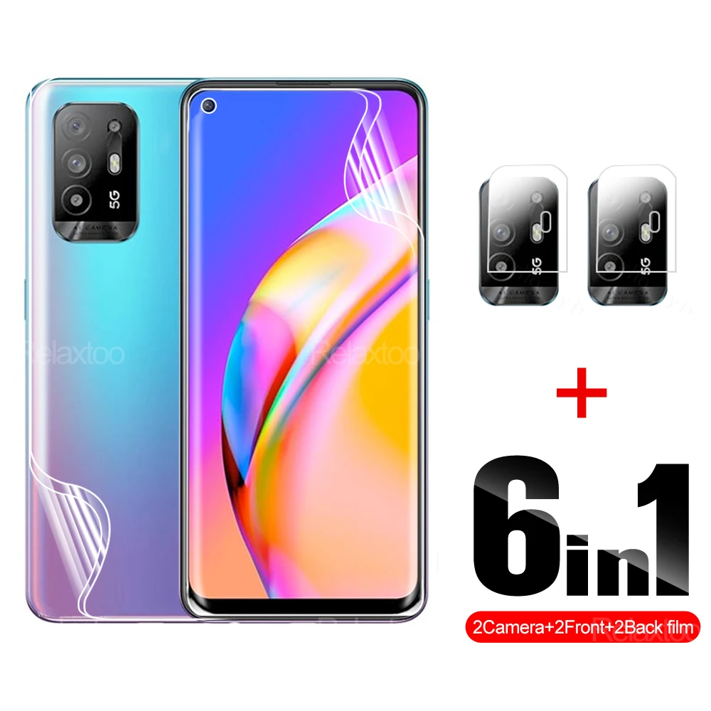 Гидрогелевая пленка с полным покрытием 6 в 1 для OPPO A94, A74, A54, брикет 4G, Защита экрана для объектива камеры HD для opo A 94, a 74, a 54, a 0,3 мм
Гидрогелевая пленка с полным покрытием 6 в 1 для OPPO A94, A74, A54, брикет 4G, Защита экрана для объектива камеры HD для opo A 94, a 74, a 54, a 0,3 мм