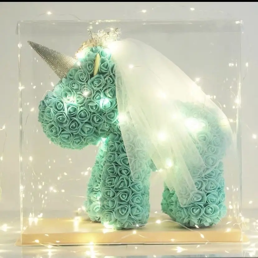 PE Simulation Rose Immortality Flower Unicorn for Girlfriend, Children's New Year, Christmas and Valentine's Day Birthday Gift
PE Simulation Rose Immortality Flower Unicorn for Girlfriend, Children's New Year, Christmas and Valentine's Day Birthday Gift