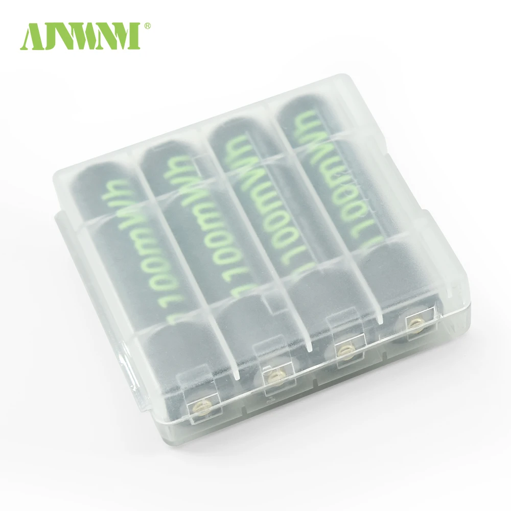 AJNWNM 1100MWH USB 1 5 в AAA литиевые аккумуляторные батареи для игрушек фонарика детектора