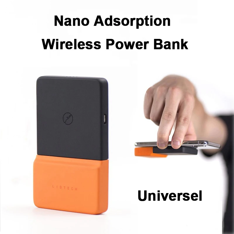 Nanomagnetic Wireless Power Bank Magnetic Charger for Iphone Huawei Samsung Xiaomi External Auxiliary Battery Portable Powerbank
Nanomagnetic Wireless Power Bank Magnetic Charger for Iphone Huawei Samsung Xiaomi External Auxiliary Battery Portable Powerbank