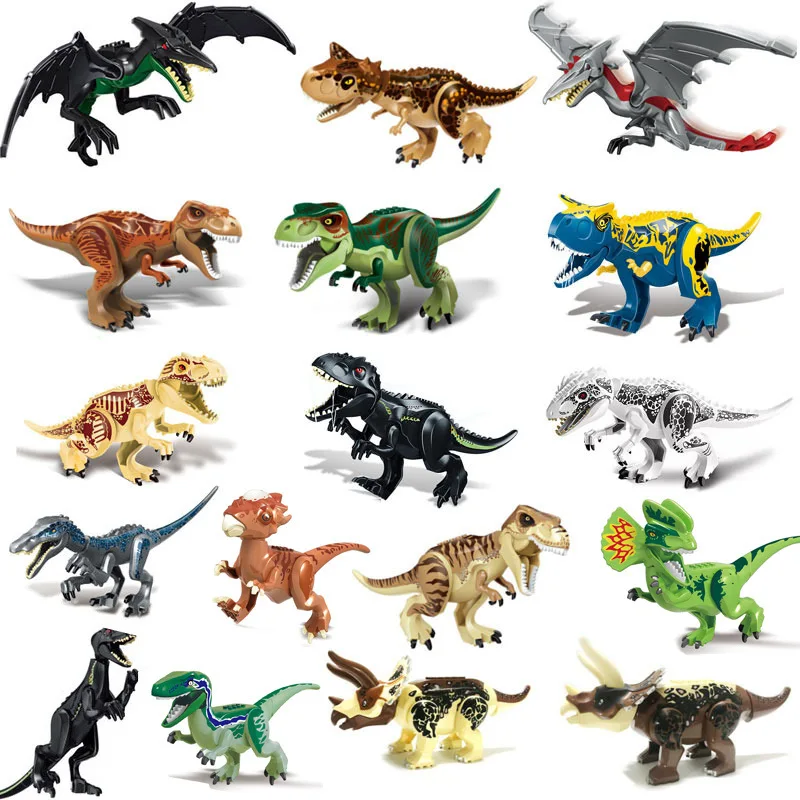 28cm Tyrannosaurus Rex Building Blocks Jurassic Dinosaurs Carnotaurus Figures Brick Collective World Assemble Kid Toy Dinosuar
28cm Tyrannosaurus Rex Building Blocks Jurassic Dinosaurs Carnotaurus Figures Brick Collective World Assemble Kid Toy Dinosuar
