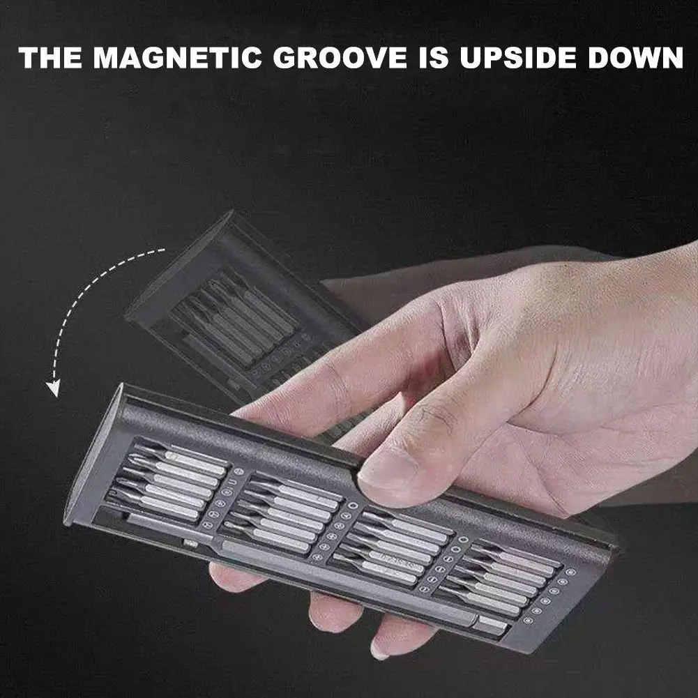 Original 2021 Daily Use Screwdriver Kit 24 Precision Bits Magnetic Box For Smart Screw Aluminum DIY Set Home Driver tools D0D6
Original 2021 Daily Use Screwdriver Kit 24 Precision Bits Magnetic Box For Smart Screw Aluminum DIY Set Home Driver tools D0D6