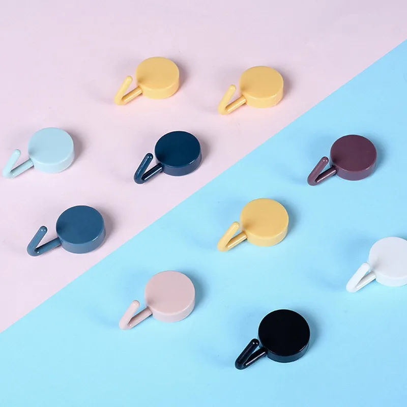 10Pcs Nordic Wall Key Holder Hooks Multicolor Towel Hangers Bathroom Clothes Punch-free Hook For Kitchen Livingroom Accessories
10Pcs Nordic Wall Key Holder Hooks Multicolor Towel Hangers Bathroom Clothes Punch-free Hook For Kitchen Livingroom Accessories