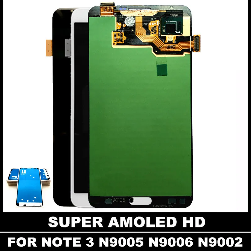Для Samsung Galaxy Note3 Note 3 N9000 N9005 N9002 N9006 N900K AMOLED телефон ЖК дисплей дигитайзер сенсорный