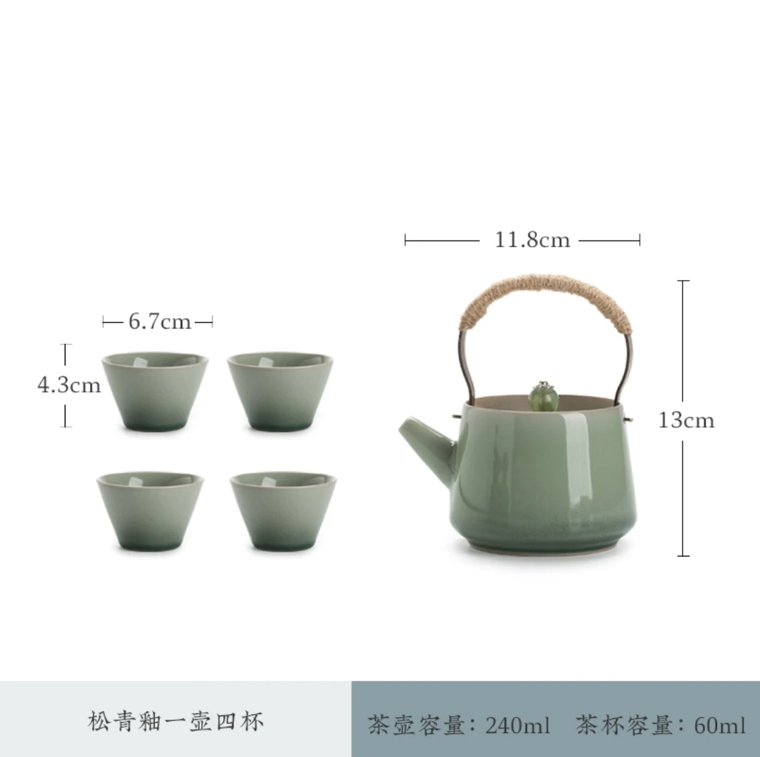 Retro Beam Pot Tea Warmer Ceramic Household Candle Heating Tea Stove Pu'Er Flower Tea Warm Teapot Teacup Set Gift
Retro Beam Pot Tea Warmer Ceramic Household Candle Heating Tea Stove Pu'Er Flower Tea Warm Teapot Teacup Set Gift