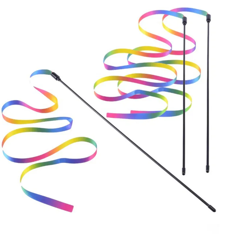 Hokerbat 3PCS Cat Toys Cute Funny Colorful Rod Teaser Wand Plastic Pet Toys for Cats Interactive Stick Cat Supplies cats toys
Hokerbat 3PCS Cat Toys Cute Funny Colorful Rod Teaser Wand Plastic Pet Toys for Cats Interactive Stick Cat Supplies cats toys