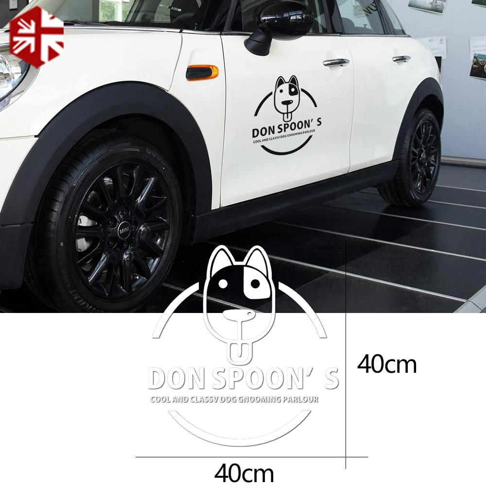 

40X40CM Car Door Side Sticker Creative Decal For MINI Cooper One JCW R50 R52 R53 R55 R56 R57 R58 R59 R60 R61 F54 F55 F56 F57 F60