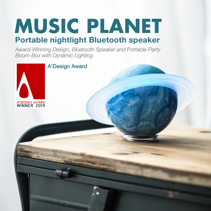 Bluetooth-динамик Xiaoming PlanetMusic, музыкальная планета, креативная атмосферсветильник лый подарок, беспроводной мини-динамик
Bluetooth-динамик Xiaoming PlanetMusic, музыкальная планета, креативная атмосферсветильник лый подарок, беспроводной мини-динамик