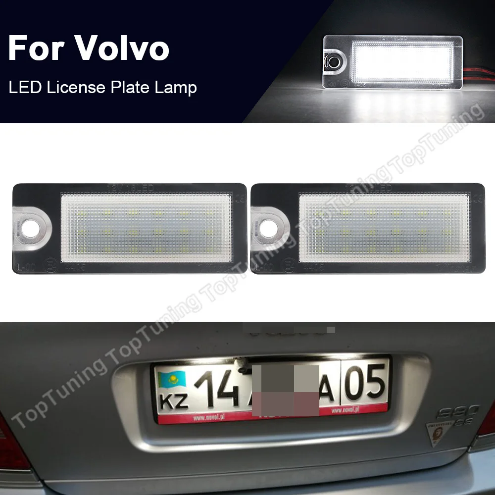1Pair For Volvo S60 S80 V70 XC70 XC90 White LED License Plate Light Car Rear Number Plate Lamp Error Free OEM #:9187153
1Pair For Volvo S60 S80 V70 XC70 XC90 White LED License Plate Light Car Rear Number Plate Lamp Error Free OEM #:9187153