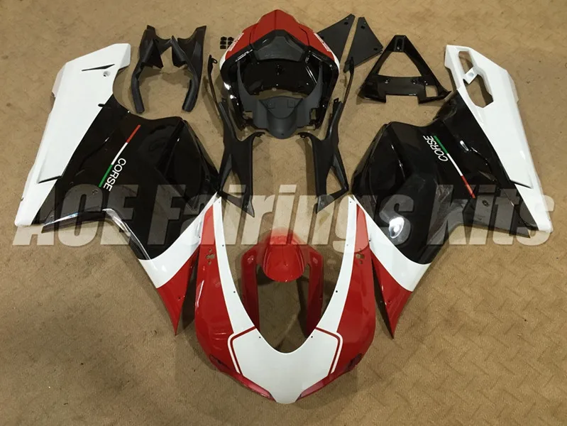 New ABS whole Motorcycle Fairings Kit Fit for Ducati 848 1098 1198 2007 2008 2009 2011 2012 Bodywork set Custom Red black white
New ABS whole Motorcycle Fairings Kit Fit for Ducati 848 1098 1198 2007 2008 2009 2011 2012 Bodywork set Custom Red black white