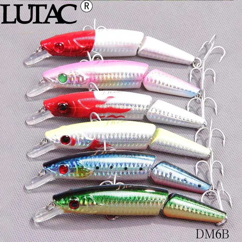 6pcs combo LUTAC Minnow Fishing lure 120mm 23g Floating 3D Fish eyes Crankbait Artificial lure Plastic Hard Bait Fishing Tackle
6pcs combo LUTAC Minnow Fishing lure 120mm 23g Floating 3D Fish eyes Crankbait Artificial lure Plastic Hard Bait Fishing Tackle