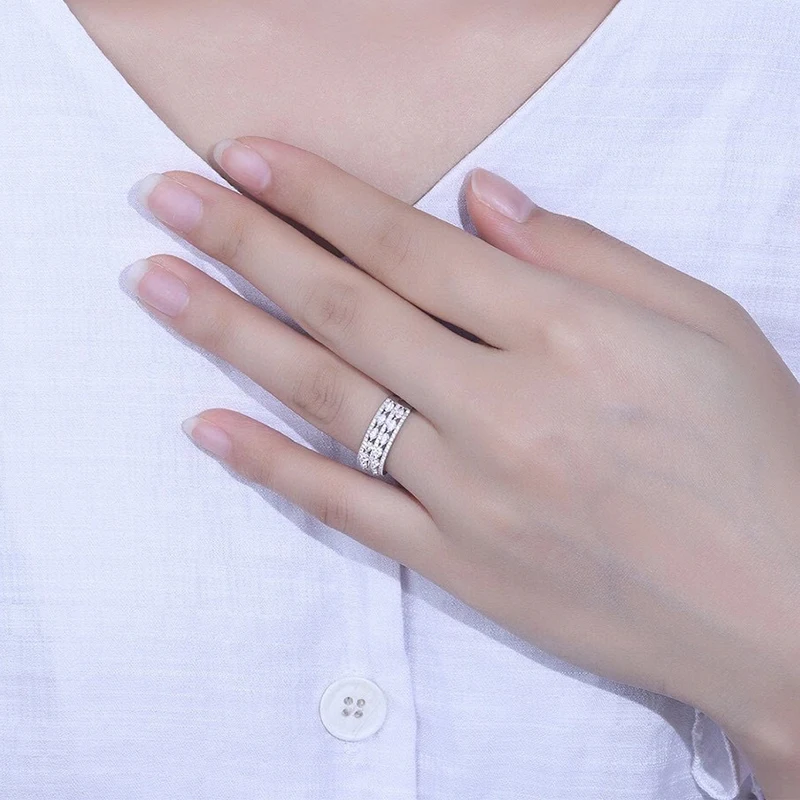 ANI 18K White Gold (AU750) Wedding Ring 0.8 Carat Gold Rings anillos mujer Luxury Real Natural Diamond Ring for Women Engagement
ANI 18K White Gold (AU750) Wedding Ring 0.8 Carat Gold Rings anillos mujer Luxury Real Natural Diamond Ring for Women Engagement