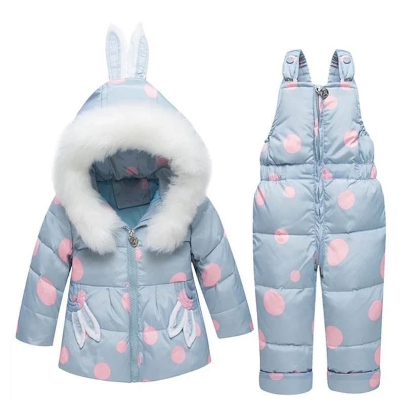 -30 Winter Russia Children Snowsuit Clothing Set 80% Duck Down Pants-Jacket for Baby Girls Boys Coat Pony Overcoat Rabbit Ear
-30 Winter Russia Children Snowsuit Clothing Set 80% Duck Down Pants-Jacket for Baby Girls Boys Coat Pony Overcoat Rabbit Ear