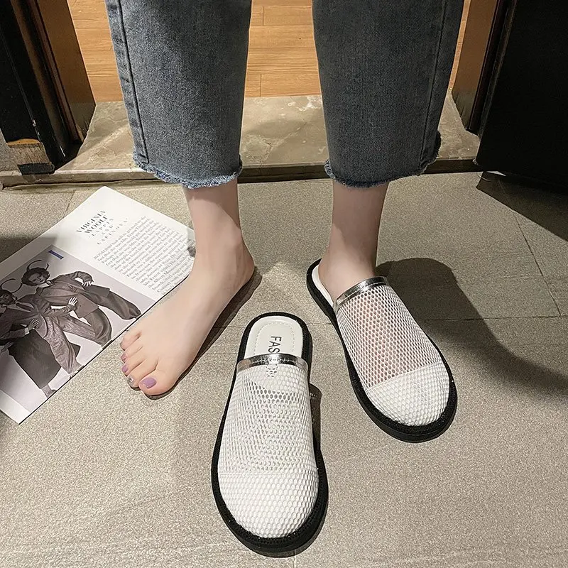 Female Shoes Slippers Women Summer Luxury Slides Loafers Low Cover Toe 2021 Designer Flat Fabric Bonded Leather Basic PU Rubber
Female Shoes Slippers Women Summer Luxury Slides Loafers Low Cover Toe 2021 Designer Flat Fabric Bonded Leather Basic PU Rubber