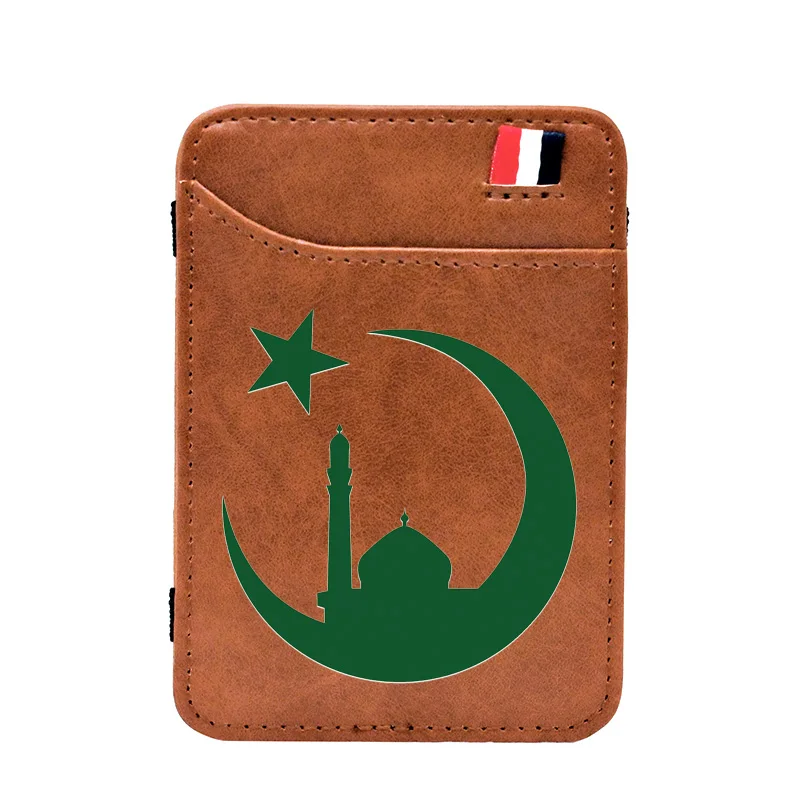 High Quality Islam Design Leather Magic Wallet Men Women Charm Thin Money Clip Card Holder Purse Gift
High Quality Islam Design Leather Magic Wallet Men Women Charm Thin Money Clip Card Holder Purse Gift