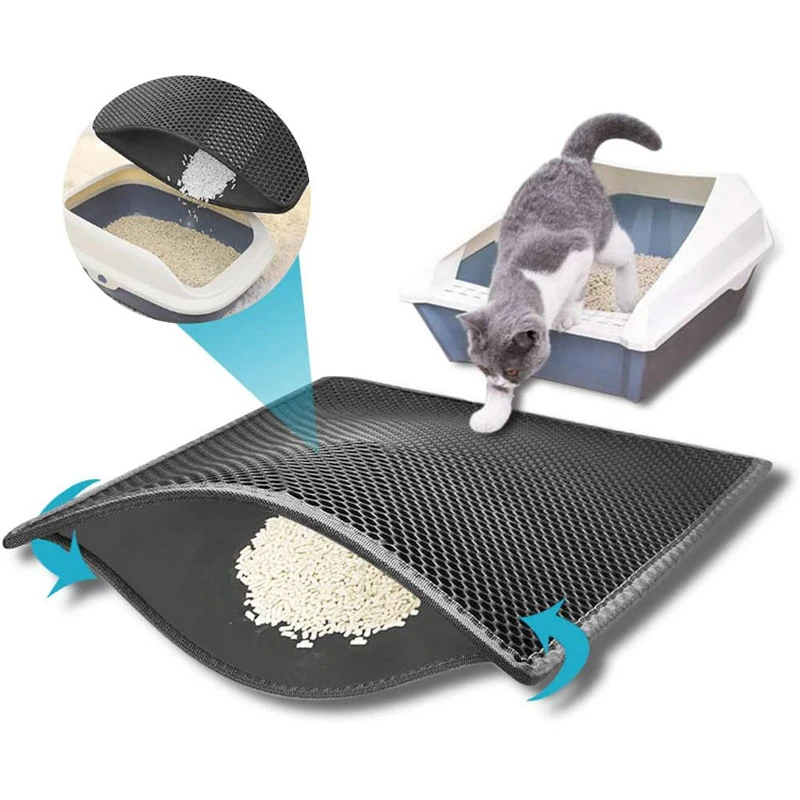 Pet Cat Litter Mat Double Layer Litter Cat Bed Pads Trapping Pets Litter Box Mat Pet Product Bed For Cats House Clean mat
Pet Cat Litter Mat Double Layer Litter Cat Bed Pads Trapping Pets Litter Box Mat Pet Product Bed For Cats House Clean mat