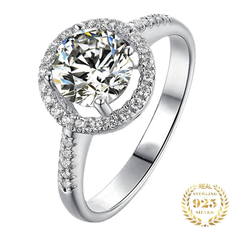Authentic 925 Sterling Silver Rings for Women Original Design Proposal Luxury Elegant Exquisite Wedding Party Gift Girlfriend
Authentic 925 Sterling Silver Rings for Women Original Design Proposal Luxury Elegant Exquisite Wedding Party Gift Girlfriend