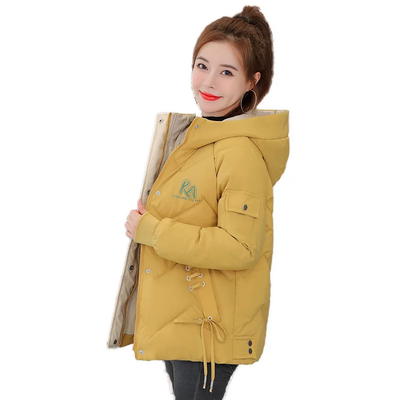 Casual Cartoon Winter Coat Women Zipper Thick Pockets Loose Hooded Woman's Parka and Jacket Keep Warm Short Woman Clothing
Casual Cartoon Winter Coat Women Zipper Thick Pockets Loose Hooded Woman's Parka and Jacket Keep Warm Short Woman Clothing