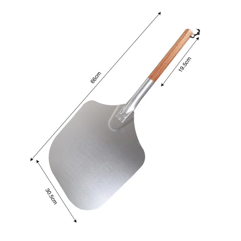 Pizza Shovel With Wooden Handle Aluminum Cheese Cake Cutter Peel Lifter Eco-Friendly Baking Pastry Tool Kitchen Accessories
Pizza Shovel With Wooden Handle Aluminum Cheese Cake Cutter Peel Lifter Eco-Friendly Baking Pastry Tool Kitchen Accessories