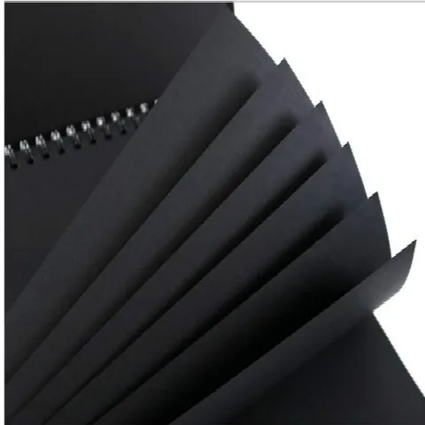 Black Card Book A4 120 Pages Black Card Paper Inner Page Coil Book Graffiti A3 Photo Album DIY Black Sketchbook Notebook
Black Card Book A4 120 Pages Black Card Paper Inner Page Coil Book Graffiti A3 Photo Album DIY Black Sketchbook Notebook
