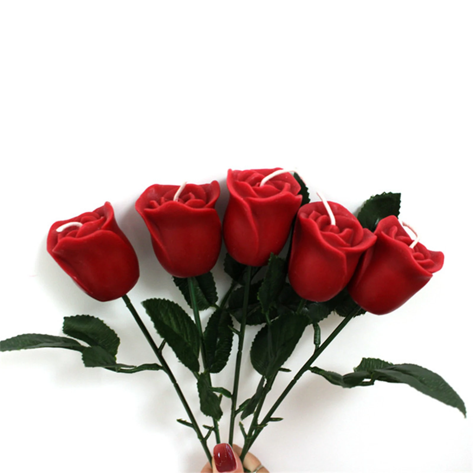 Rose Candle Flower Valentine's Teacher's Day Wedding Proposal Single Rose Candle Mother's Day Party Celebration Candle Gift 
Rose Candle Flower Valentine's Teacher's Day Wedding Proposal Single Rose Candle Mother's Day Party Celebration Candle Gift