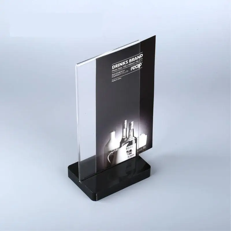 4PCS Crystal Acrylic T-shape Desk Sign Holder Card Display Stand Table Menu Service Label Drink Brand Conference Meeting
4PCS Crystal Acrylic T-shape Desk Sign Holder Card Display Stand Table Menu Service Label Drink Brand Conference Meeting