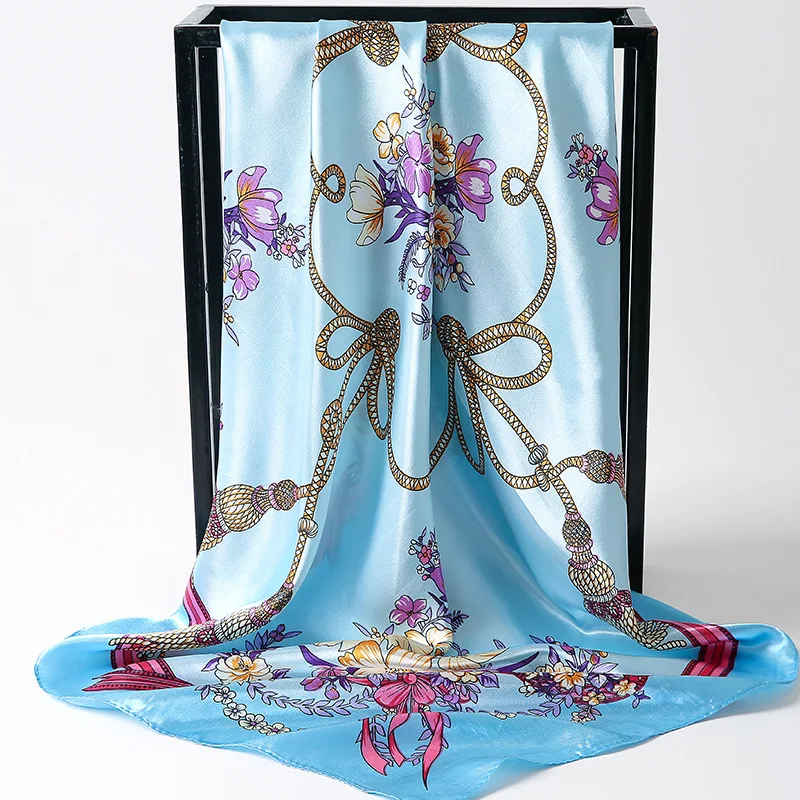 10PCS Large Square Scarf Retro Temperament Silk Scarf Women Wild Simple Sunscreen Travel Turban Scarf Decorative Shawl 90cm
10PCS Large Square Scarf Retro Temperament Silk Scarf Women Wild Simple Sunscreen Travel Turban Scarf Decorative Shawl 90cm